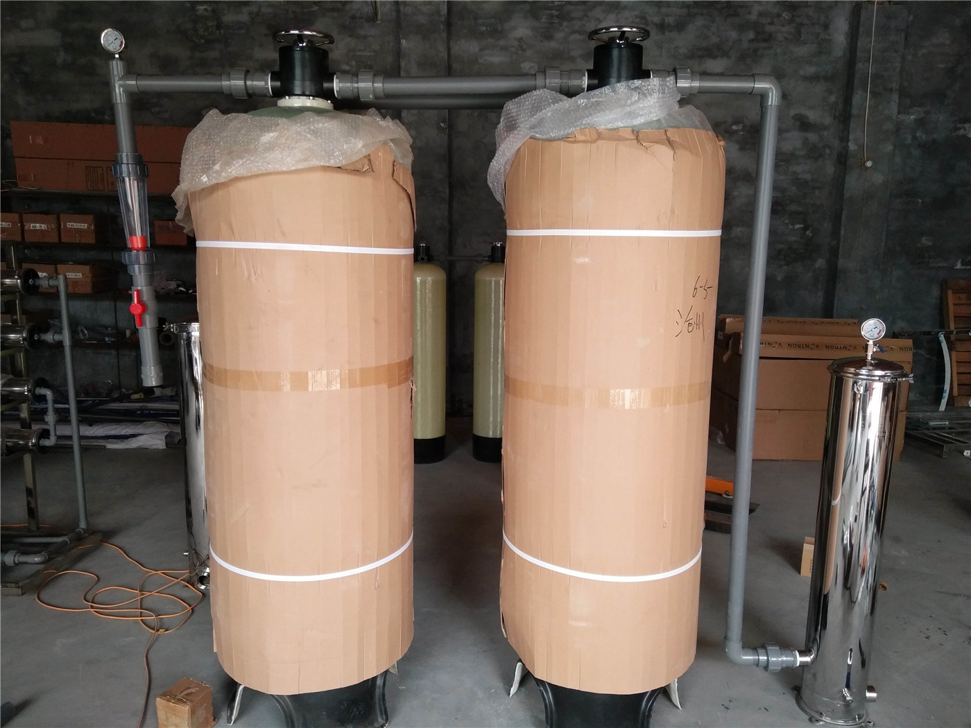 山東某包裝廠(chǎng):6噸過(guò)濾設(shè)備